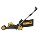 Газонокосарка акумуляторна DeWalt DCMWP500N 54В 53 см 67 л чорна з жовтим - зображення 9