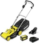 Акумуляторна газонокосарка Karcher LMO 34-18 Dual 18В, ширина косіння 34 см, висота зрізу 25-60 мм. - зображення 1