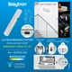 Акумуляторний LED світильник Braytron BRY-BM60-60LED-6500K-WHT білий - изображение 3