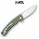 Ніж складаний Karda J264 Olive - изображение 2