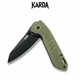 Ніж складаний Karda J213 Olive - зображення 2