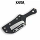 Ніж Фіксований Karda Z037 Black - изображение 4