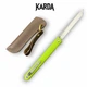 Ніж складний Karda J097 lime green handle tanto blade - изображение 3