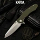 Ніж складний Karda Буйвіл J104 Green - изображение 6