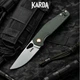 Ніж складаний Karda J325 Olive - изображение 6
