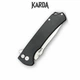 Ніж складаний Karda J263 Black - изображение 4