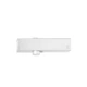 Дверний доводчик ECO-Schulte TS-11F/SLIDE RAIL WHITE білий зі слайдовою тягою - зображення 2