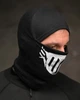 Балаклава ВМ3636 Black универсальная эластичная для спорта и активного отдыха под шлем - изображение 3