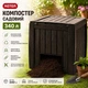 Компостер садовый пластиковый Keter DECO 340 л (17196661) Коричневый - изображение 2
