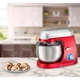 Кухонный комбайн CLATRONIC KM 3709 Red 1000 W планетарный миксер - изображение 5