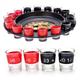 Алкогольная рулетка Drinking Roulette Set i3-90 на 16 рюмок диаметр 30 см материал пластик и стекло - изображение 7
