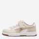 Детские кеды для девочки Puma Rebound 40746201 32 (13UK) Бежевый/Белый/Розовый (4070032792910) - изображение 1