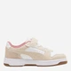 Подростковые кеды для девочки Puma Rebound 40746201 35 (2.5UK) Бежевый/Белый/Розовый (4070032792972) - изображение 3
