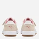 Детские кеды для девочки Puma Rebound 40746201 34 (1.5UK) Бежевый/Белый/Розовый (4070032792965) - изображение 4