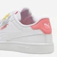 Кеды детские Puma Smash 3.0 Badges V PS 39728601 32 (13) Puma White/Passionfruit (4099686133658) - изображение 6