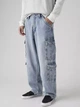 Джинсы Багги широкие мужские Levi`s 578 Baggy Cargos 225880585 36W32L Синие (1162569079) - изображение 1