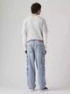 Джинсы Багги широкие мужские Levi`s 578 Baggy Cargos 225880585 34W32L Синие (1162568118) - изображение 4