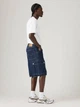 Шорты джинсовые длинные мужские Levi`s 478 Baggy Cargo 906894617 32 Синие (1162585829) - изображение 5