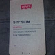 Джинсы Slim Fit мужские Levi`s 511 Slim 904098518 38W32L Зеленые (1162594324) - изображение 6