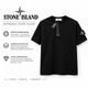 Мужская футболка хлопковая Stone Island XL Black - изображение 1