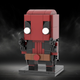 Конструктор MOOXI Brick Headz: Marvel Deadpool (133 детали) - изображение 5