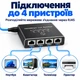 RJ45 Ethernet-розгалужувач 1 на 4 порти на Gigabit 1000 Мбіт/с Stone мережевий адаптер перехідник (ST-RJSP-1x4) - зображення 5