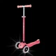 Детский самокат Globber Primo Plus Glow Lights Coral Pink от 3 до 9 лет (443-110) - изображение 7