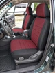 Чехлы на сиденья Мерседес W203 С-Клас (Mercedes C-Class W203) 2000-2007, модельные, тканевые, комплект, красные - изображение 1