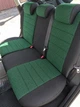 Чехлы на сиденья Мерседес W203 С-Клас (Mercedes C-Class W203) 2000-2007, модельные, тканевые, комплект, зеленые - изображение 3