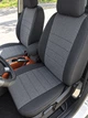 Чехлы на сиденья Мерседес W203 С-Клас (Mercedes C-Class W203) 2000-2007, модельные, тканевые, комплект, серые - изображение 5