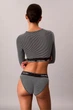 Топ с уплотнённой чашкой Calvin Klein 42(S) Чёрный-полоска (158030) - изображение 5