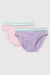 Трусики слип, 2 штуки United Colors of Benetton 128-134(см) Розово-фиолетовый (157907) - изображение 1