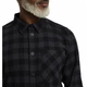 Сорочка з довгим рукавом LITE FLANNEL SHIRT M Jack Wolfskin A65026_T0156 60 Чорний (4064886564403) - изображение 4