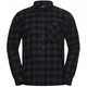 Сорочка з довгим рукавом LITE FLANNEL SHIRT M Jack Wolfskin A65026_T0156 60 Чорний (4064886564403) - изображение 5