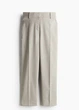 Штани H&M 18411 Світлий бежевий 50 (1036) - изображение 3