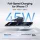 Сетевое зарядное устройство Baseus EnerFill FN22 Fast Charger 1C 45W GaN Black - изображение 4