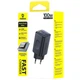 Быстрая зарядка для телефона USB Type-C / Сетевое зарядное устройство Baseus PicoGo AE11 Fast Charger 100W (1USB-A/2C) (E01214) (черный Cosmic Black) - изображение 2