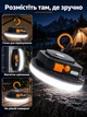 Фонарик аккумуляторный светодиодный Mos Lighting кемпинговая LED лампа подвесная аварийного освещения мощный фонарь на аккумуляторе LED emergency light резервное аккумуляторное освещение лед светильник с повербанком 6600 мАч - изображение 6