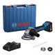 Аккумуляторная угловая шлифовальная машина Bosch GWS 18V-8 (18 В, 4 А·ч) (06019N9021) - изображение 2