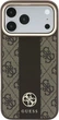 Чохол для смартфона Guess 4G with Stripe Round and Classic Logos MagSafe для Apple iPhone 18 Pro / Apple iPhone 17 Pro Brown (3666339652548) - зображення 3