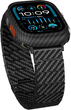 Etui plecki PITAKA Air do Apple Watch Ultra 1/2/3 (49 mm) Black/Grey (KW3001A) - obraz 5