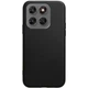 Силиконовый (TPU) чехол Deexe Matte Case для Motorola Moto G77 / Moto G67 - Black - изображение 2