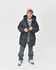 Пуховик класичний для хлопчика X-Woyz DT-8373-29 60157 152 см графіт - изображение 9