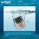 Електробритва роторна вологозахищена IPX6 VGR V-348 GREEN (49459-V-348_336) - изображение 9