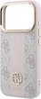 Чохол для смартфона Guess 4G with Stripe Round and Classic Logos MagSafe для Apple iPhone 18 Pro Max / Apple iPhone 17 Pro Max Pink (3666339652630) - зображення 5