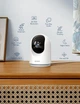Камера GNCC 2K 3MP Wi-Fi 360° для відеоспостереження, нічне бачення, рух, звук, двосторонній зв'язок - зображення 2