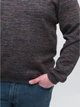 Поло мужское коричневое с длинным рукавом 5404-08 3XL - изображение 5