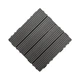 Композитна плитка для тераси, Антрацит 30 x 30 x 2,5 см - изображение 2