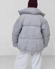 Пуховик жіночий X-Woyz LS-8946-4 60207 M сірий - изображение 2