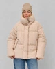 Пуховик жіночий X-Woyz LS-8946-10 56094 M бежевий - зображення 1